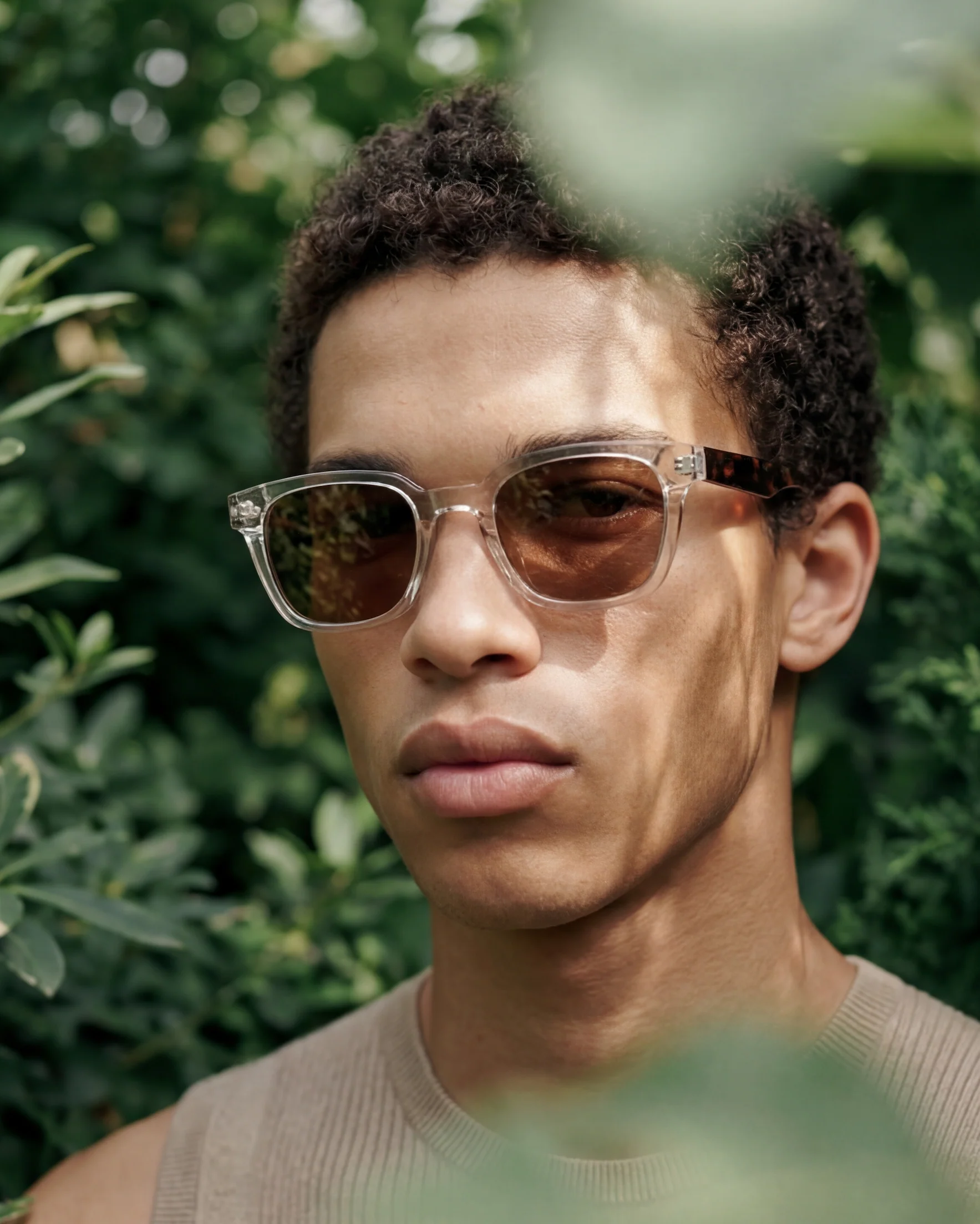 Jonathan Transparent et Marron - Solaire - Image 2