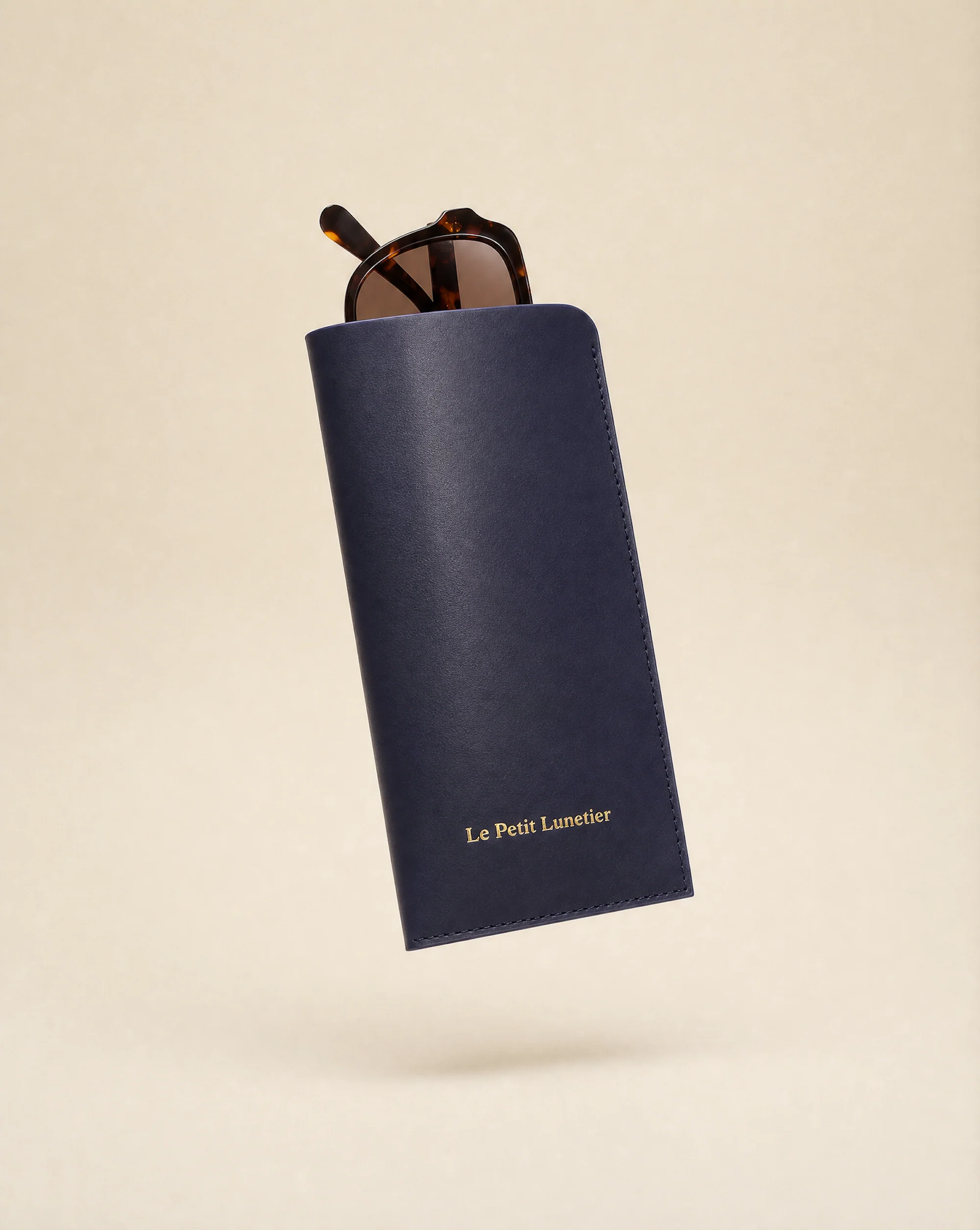 Pochette Bleue en cuir - Image 3